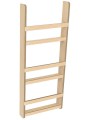 Boekenhouder wandmodel B50xD10xH120cm Berken Tangara Groothandel voor Kinderopvang inrichtingen31